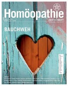 Homöopathie Zeitschrift III/2013: Bauchweh